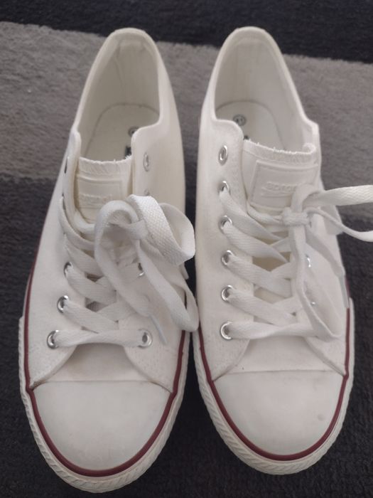 Męskie trampki białe 41