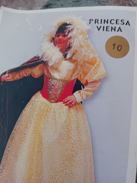 Vestido de Carnaval Princesa de Viena