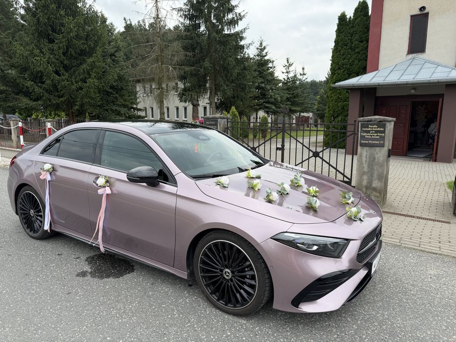 Pojazd do ślubu Mercedes i BMW
