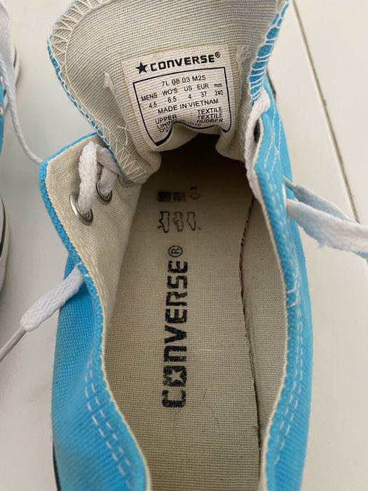 All star azul turquesa - novos