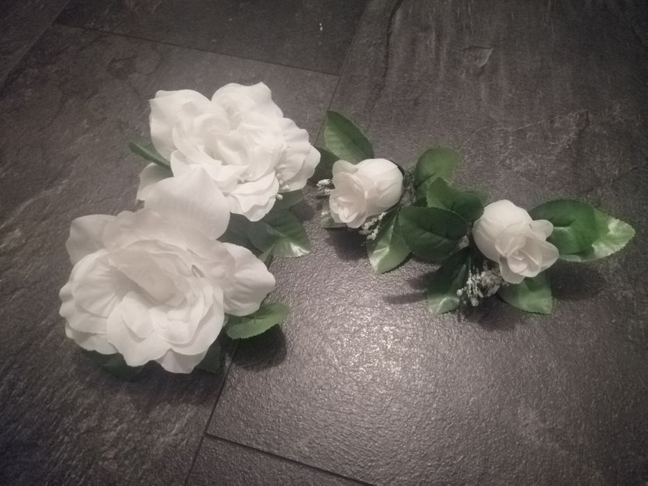 Kwiaty sztuczne ślub