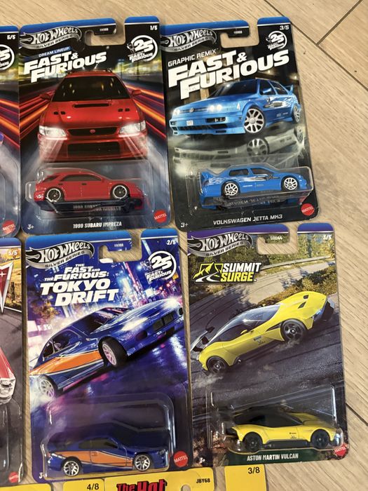 hot wheels fast furious - купити іграшки для дітей - Ціна на OLX.ua