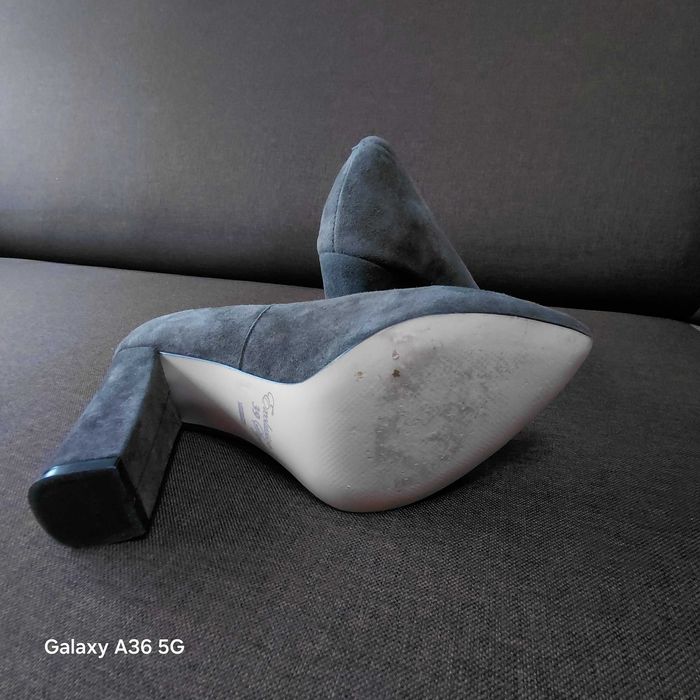 Туфли замшеві 39