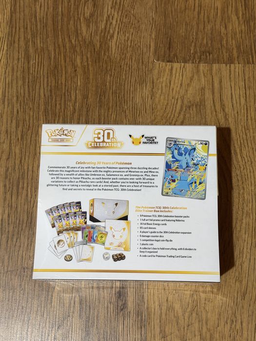 Pokemon 30th Celebration Elite Trainer Box