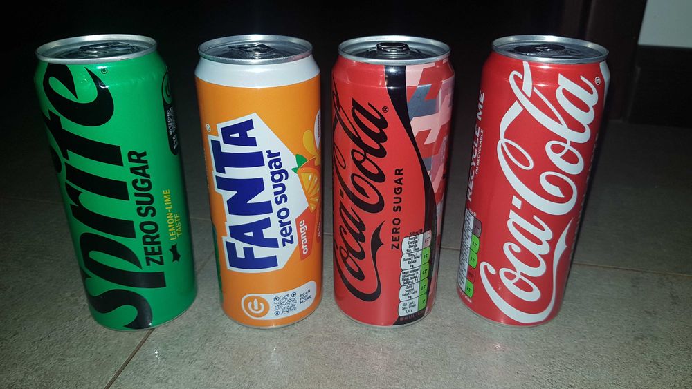 Coca cola, Fanta, Sprite 330 ml