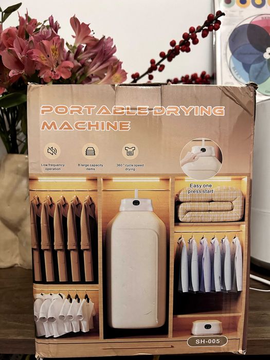 Портативна електросушарка для одягу SH-005 (400W) — Нова!