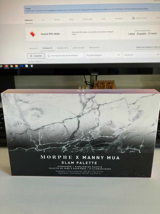 Morphe X Manny Mua Glam Palette Paletka
