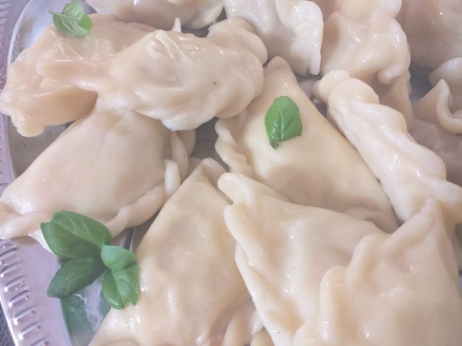 Pierogi wigilijne z kapustą i grzybami