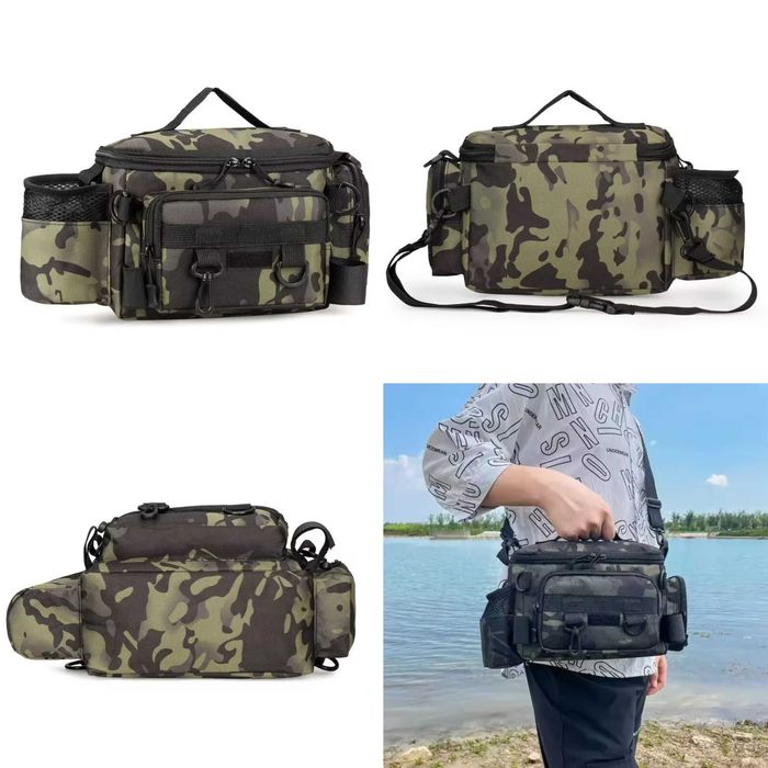 Сумка, на пояс і через плече.