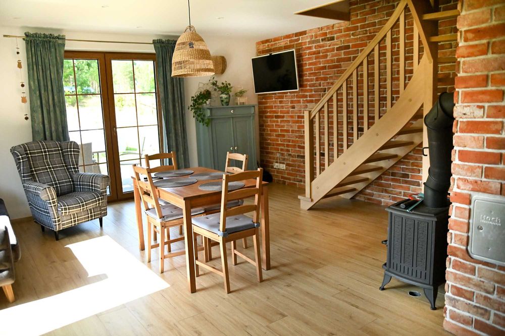 Domek całoroczny na Kaszubach "Hubertówka" w Lipuszu