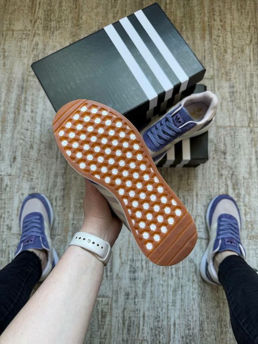 Кросівки Жіночі Adidas Iniki Beige Violet / Жіночі Кросівки / Adidas / Адідас