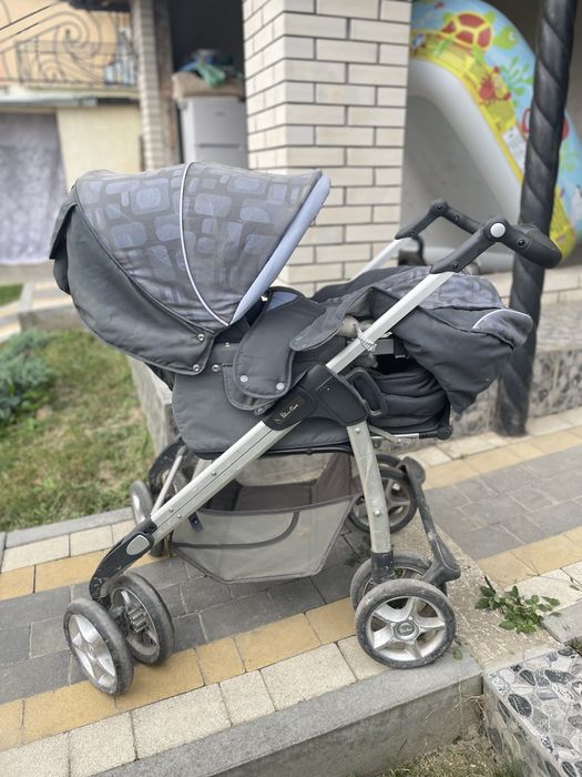 Каляска 2в1 по любій дорозі їде