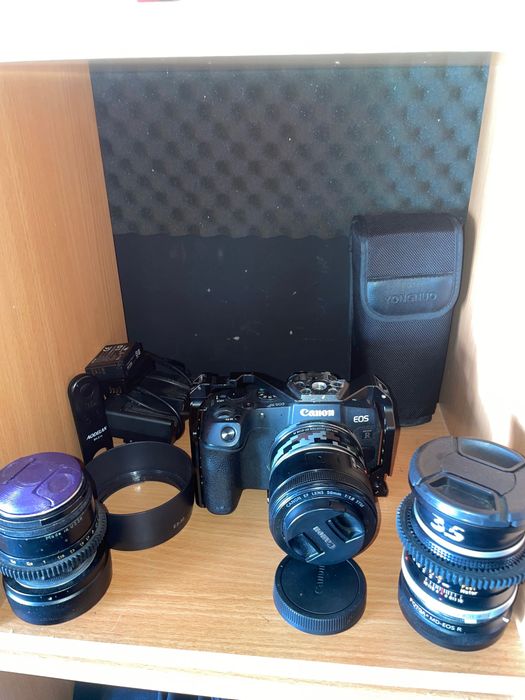 Canon RP (full)+Lentes+Acessórios