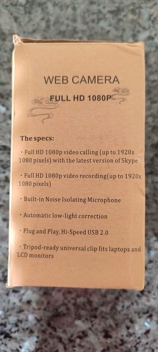 Web Camera full HD 1080P