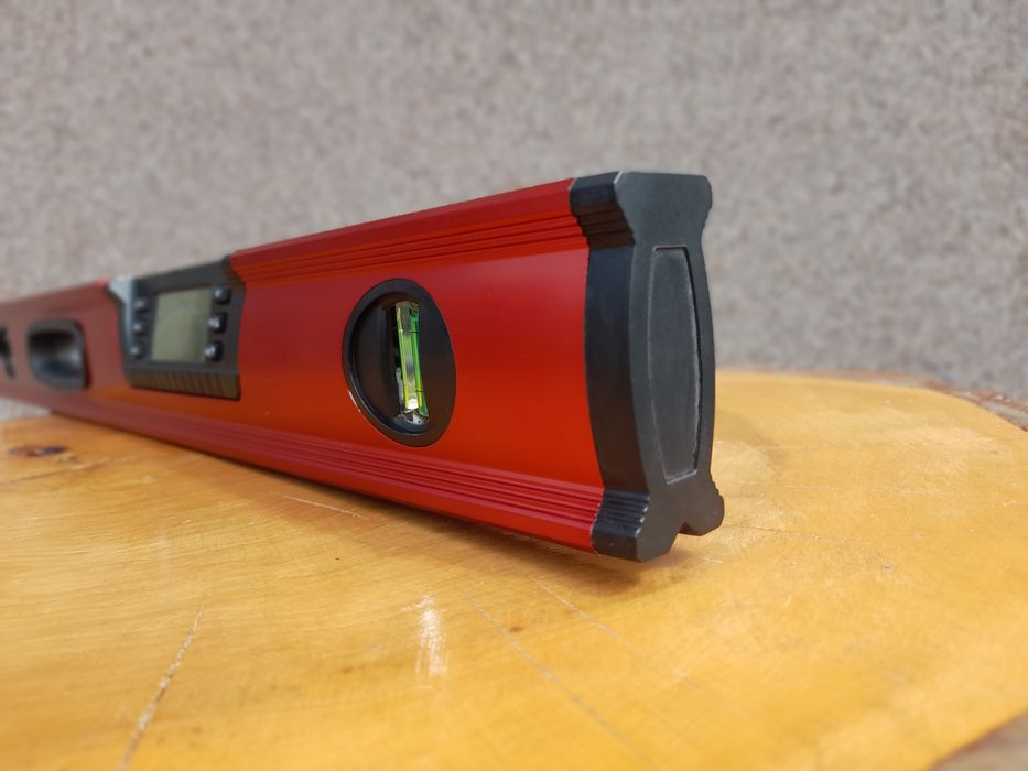 Poziomica cyfrowa elektroniczna 60 cm | Kątomierz LCD 360° | NOWA