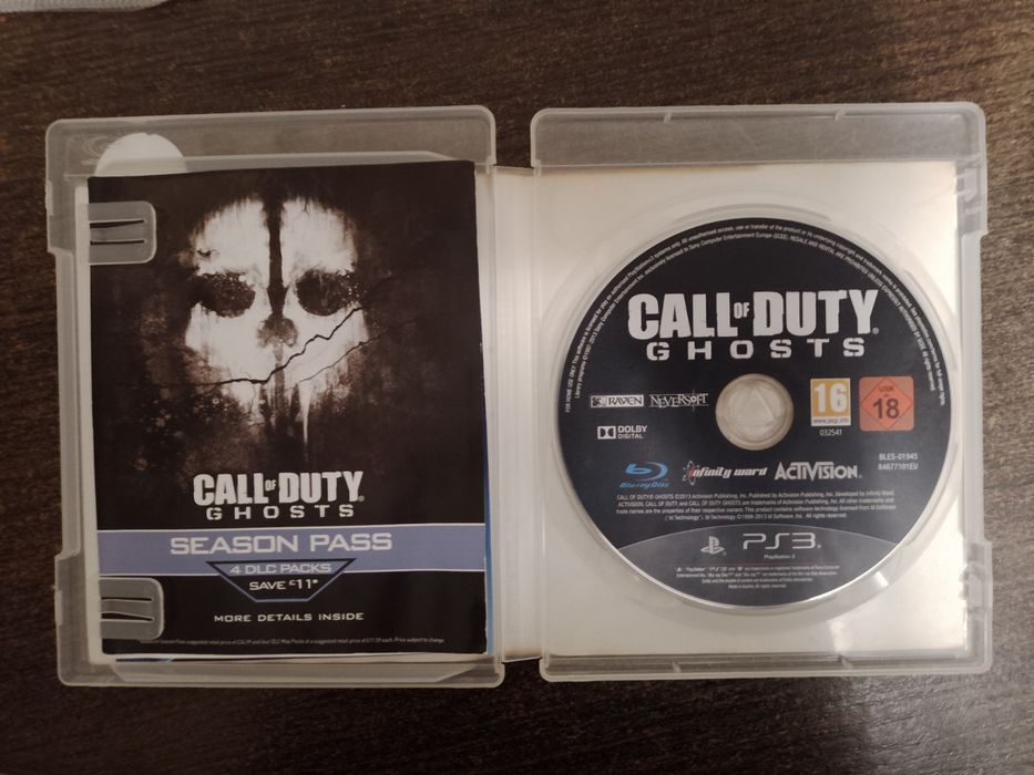 Продам диск на пс 3 Call of Duty Ghost