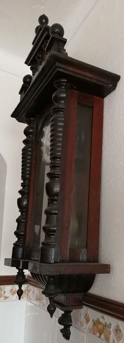 antigo relógio de pendulo, ler descrição