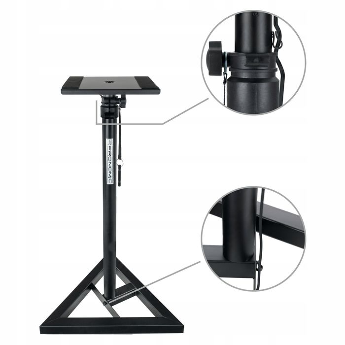 Podstawka monitorowa – statyw studyjny z regulowaną wysokością
