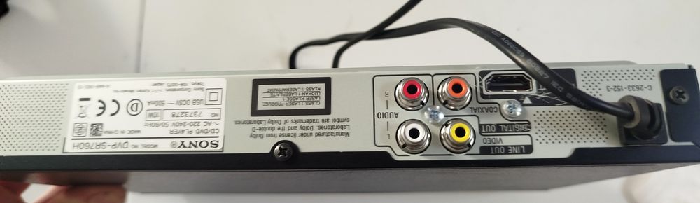 Odtwarzacz DVD Sony DVP-760H z pilotem  używany