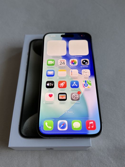 Фізична карта iPhone 15 Pro Max, 256gb, neverlock