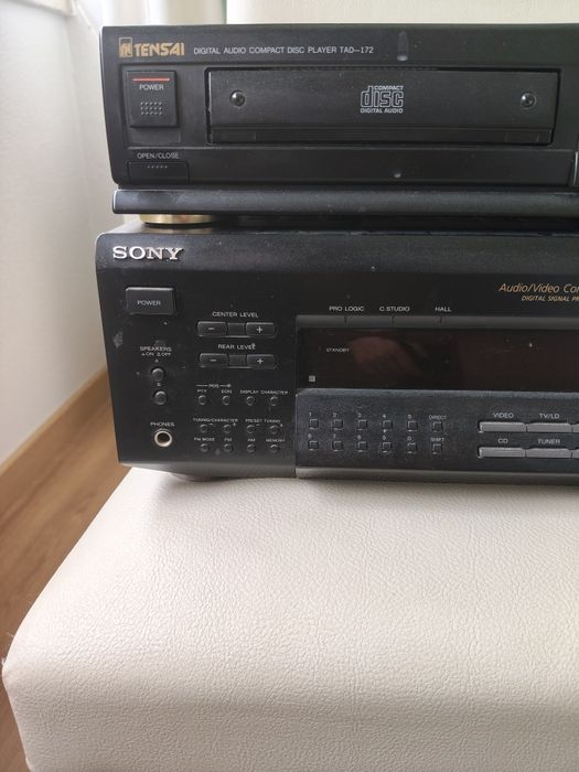 Amplificador Sony + CD player