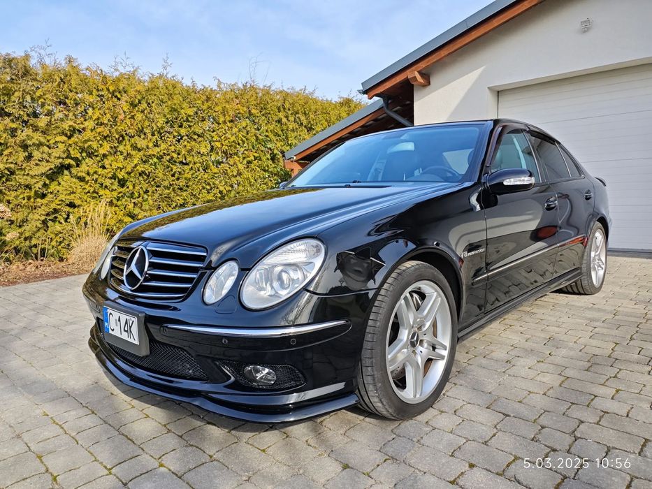 Mercedes-Benz Klasa E 55 AMG Carlsson Japonia stan kolekcjonerski