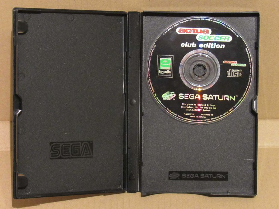 Jogo Sega Saturn Actua Soccer Club Edition