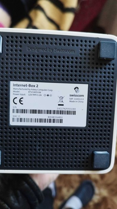 Интернет бокс Swisscom 2