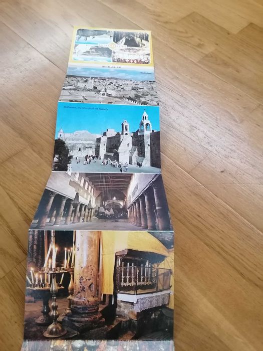 Conjunto de postais sobre Jerusalém