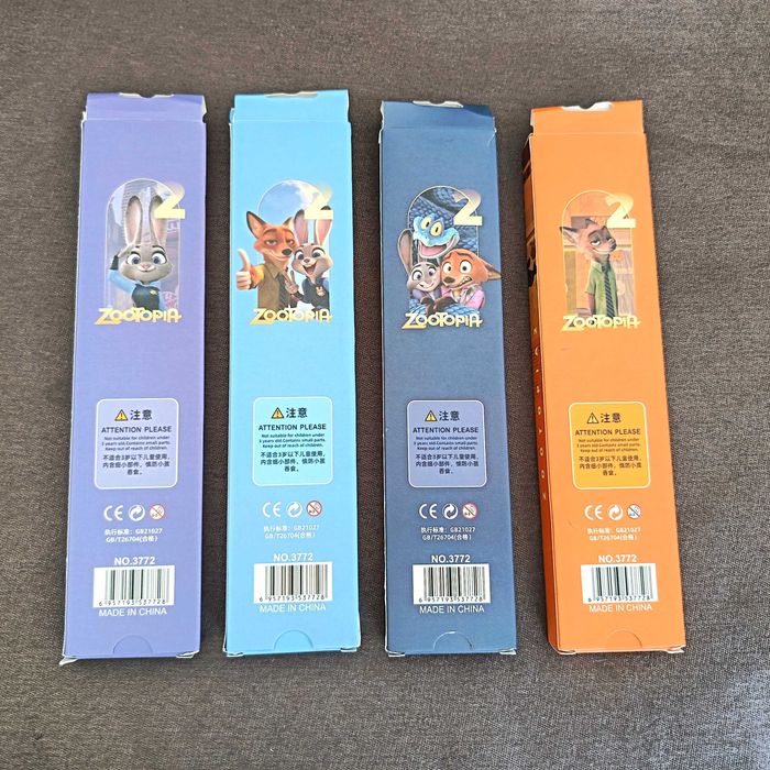 Lápis Zootopia 2 (4 caixas)