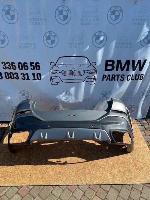 Бампер задній BMW X6 G06 Бампер задний BMW X6 G06 оригинал Задний бампер BMW X6 G06 M Sport