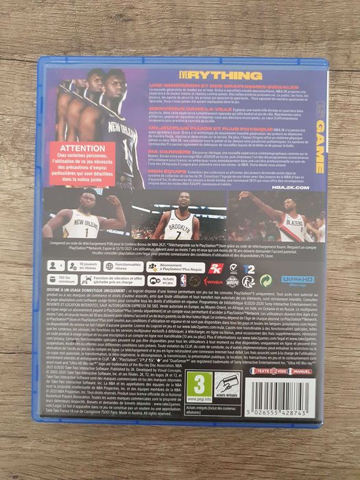 NBA 2k21 - Jogo PS5