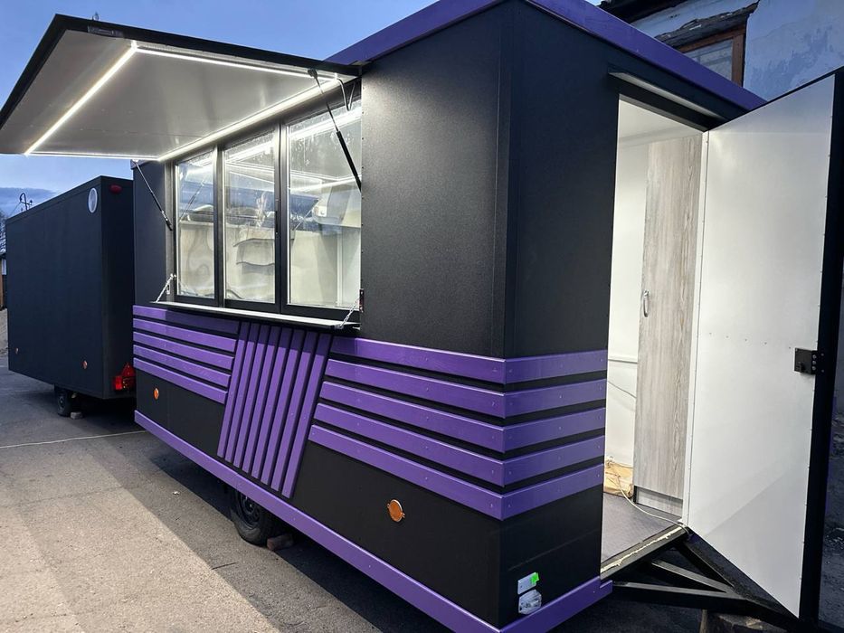 Виготовлення та продажа торгових причіп-кіоск на колесах