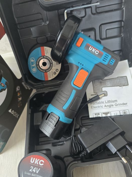Болгарка міні на акумуляторі  UKS акумуляторна болгарка