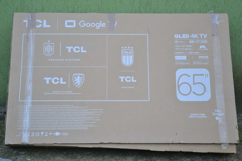 Telewizor TCL 65C745 nowy uszkodzona matryca
