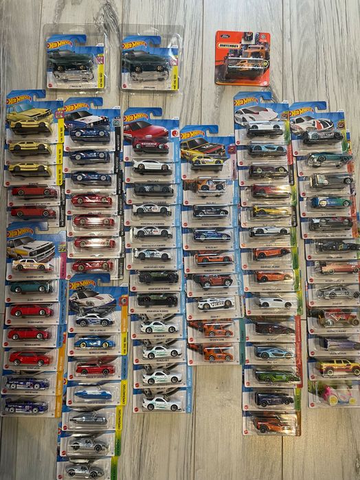 Kolekcja zabawek HotWheels