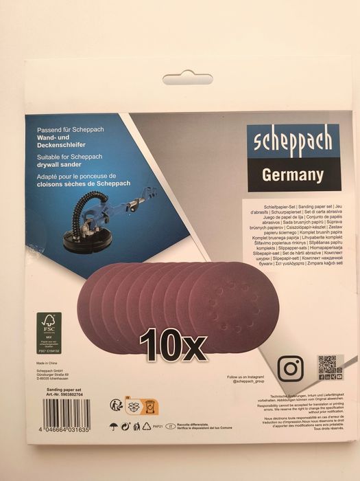 Tarcze ścierne fi215 P150