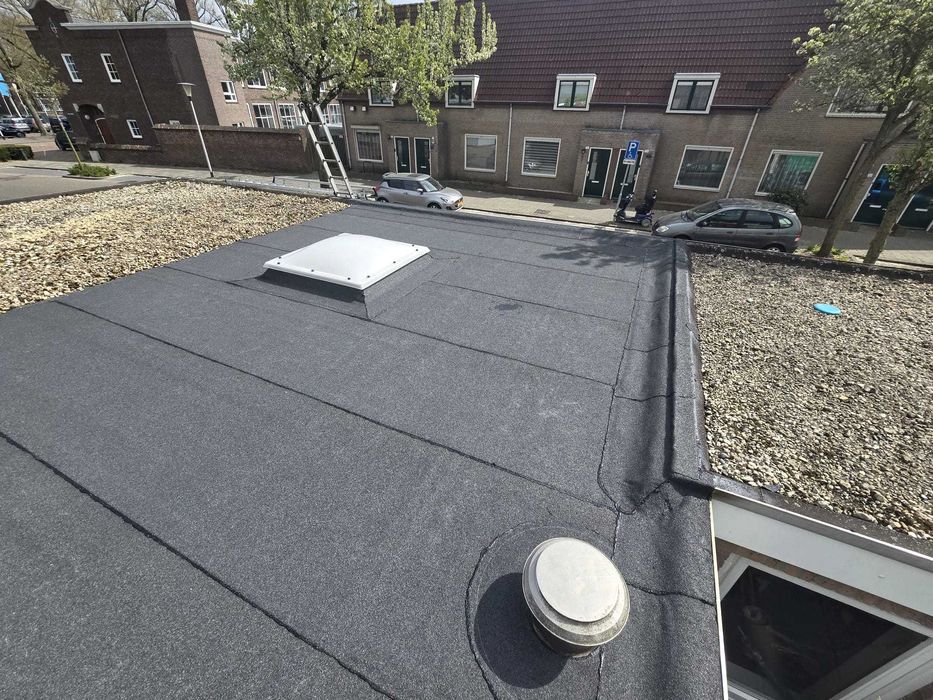 Dachy płaskie - papa termozgrzewalna - serwis i naprawy