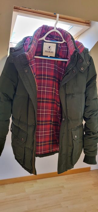 Blusão Parka Verde Tropa SoulCal & Co - Tamanho M