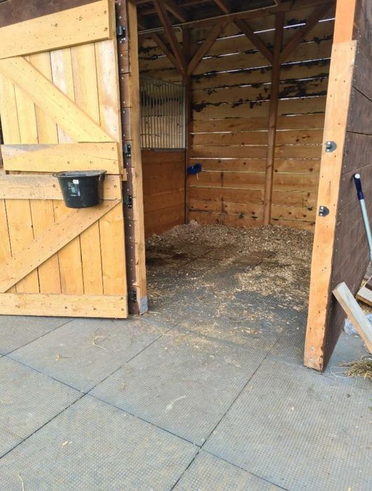 maty dla koni boksy stanowiska myjka padoki