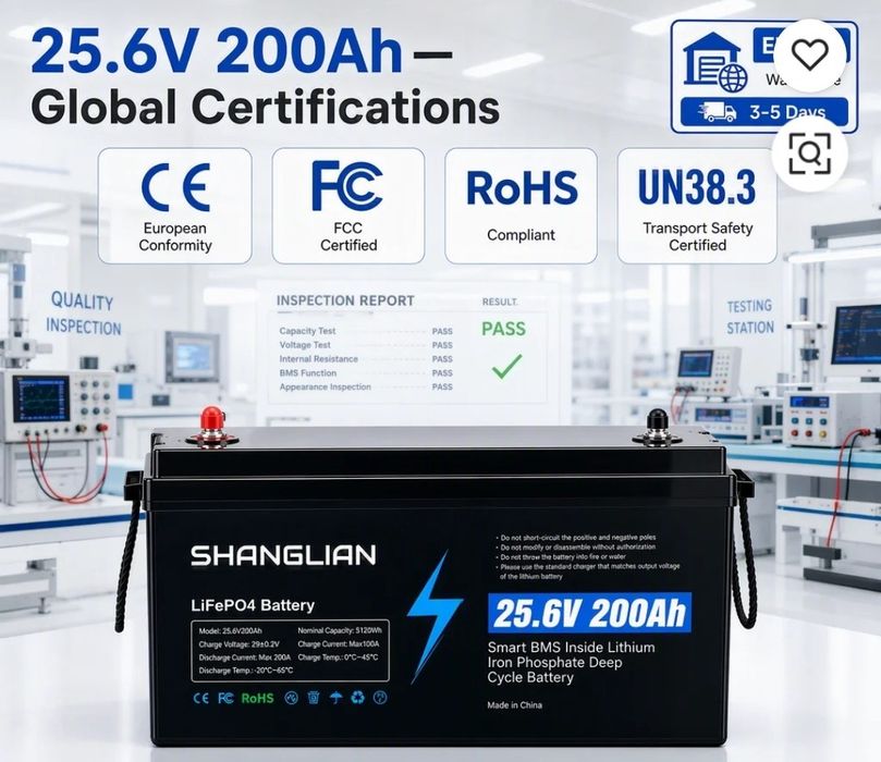 Magazyn energii ,akumlator -24v 200a 5.12kwh  /48v 100a 5.12kwh