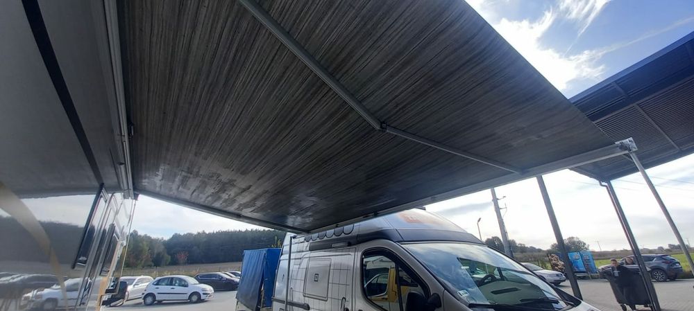 Markiza ścienna FIAMMA F45s 4,5 m najdłuższa