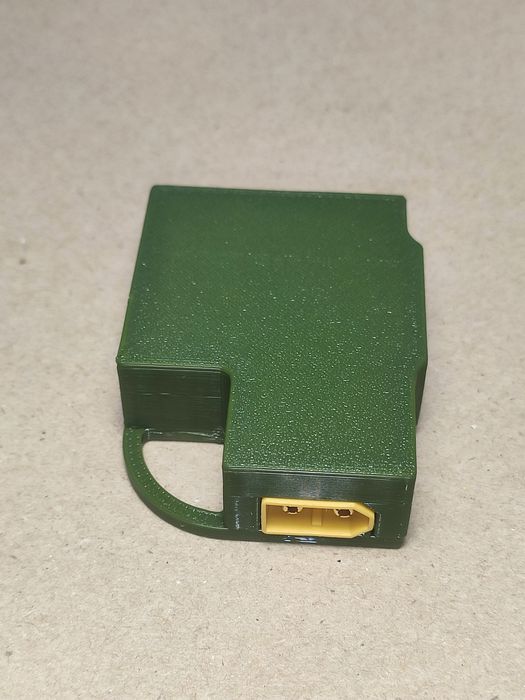 Адаптер XT60 - 2xUSB-C/USB-A для FPV батарей 2-6S, 45W+36W з вольтмет