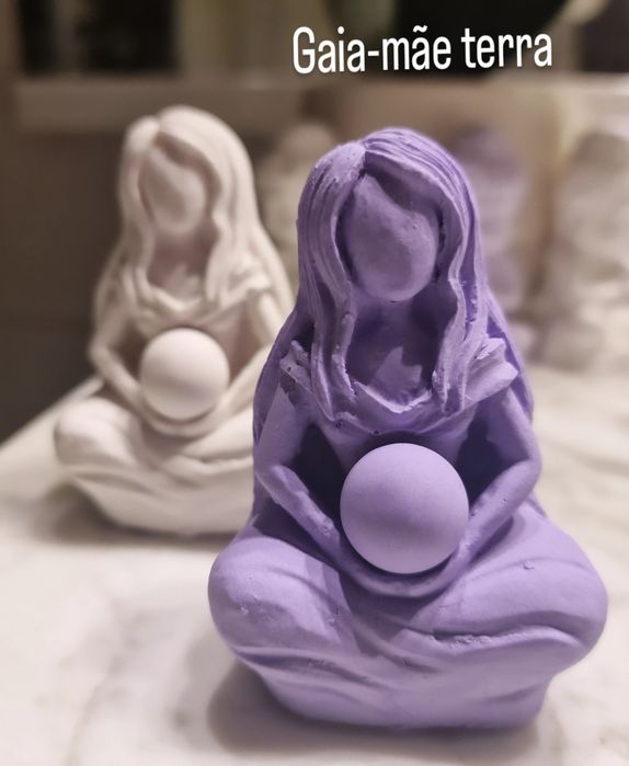Gaia- mãe terra em pó de mármore aromático