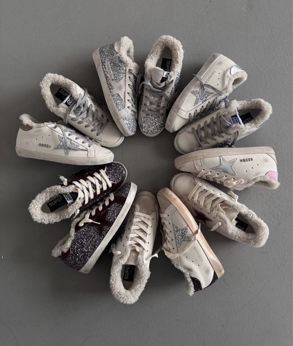 36-41 р кросівки GOLDEN GOOSE superstar fur