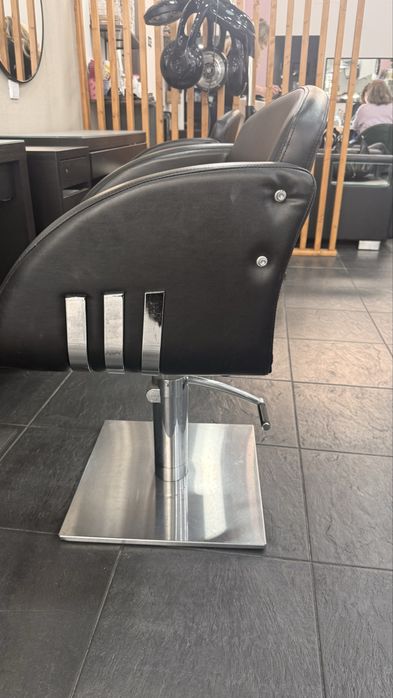 Cadeira de cabeloereiro hidraulica