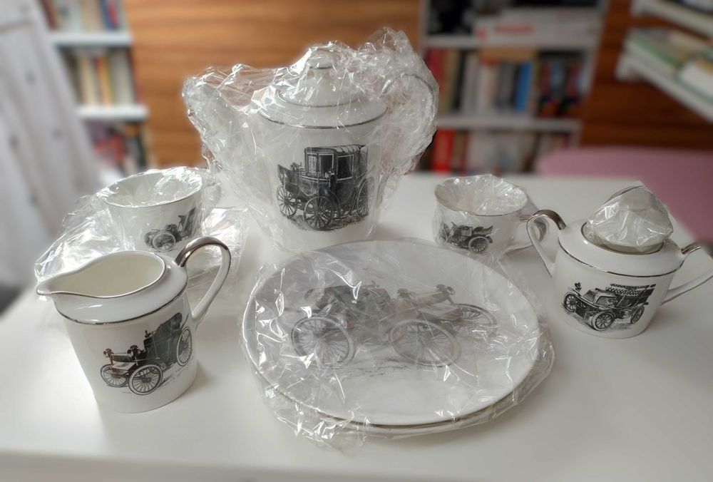 AlmiDecor porcelanowy zestaw do herbaty