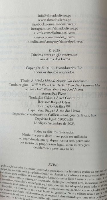 A Minha Ideia de Negócio Vai Funcionar? de Pat Flynn