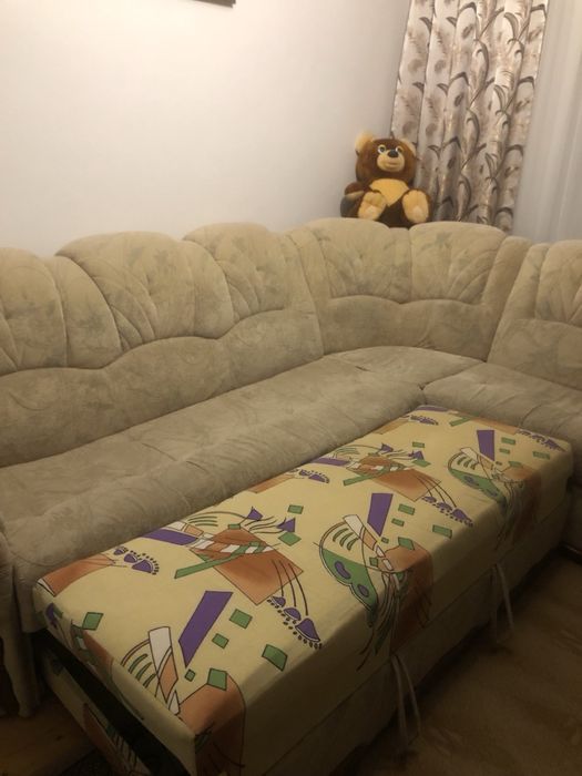 Меблі у вітальню Кутовий диван Розкладний