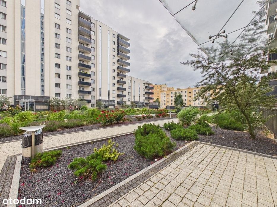 Nowoczesne osiedle Hartbex z tarasem 18m